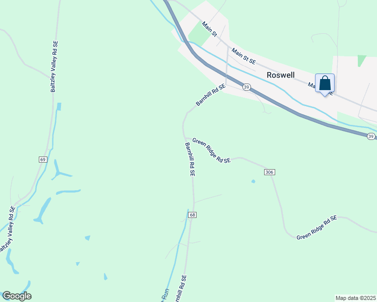 map of restaurants, bars, coffee shops, grocery stores, and more near 5200 Green Ridge Road Southeast in New Philadelphia