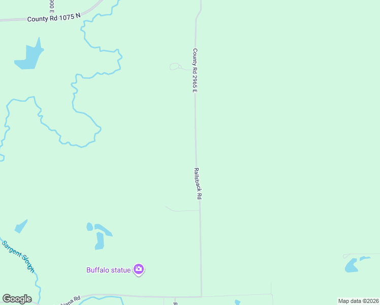 map of restaurants, bars, coffee shops, grocery stores, and more near 10171 Railsback Road in Mackinaw
