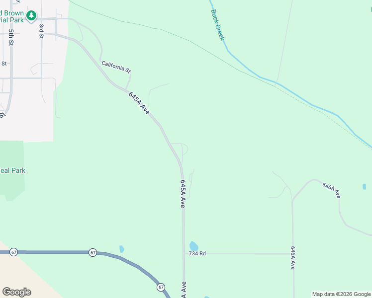 map of restaurants, bars, coffee shops, grocery stores, and more near 73440 645A Avenue in Peru