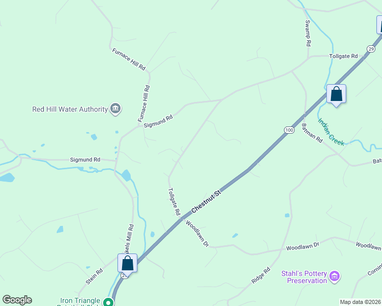 map of restaurants, bars, coffee shops, grocery stores, and more near 6688 Tollgate Road in Zionsville