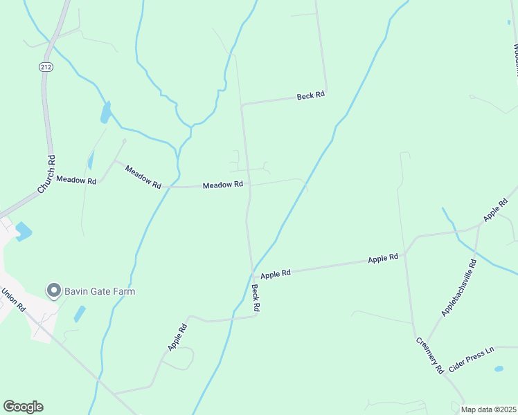 map of restaurants, bars, coffee shops, grocery stores, and more near 772 Beck Road in Quakertown