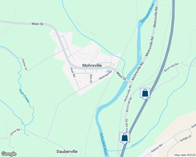 map of restaurants, bars, coffee shops, grocery stores, and more near 164 Railroad Road in Mohrsville