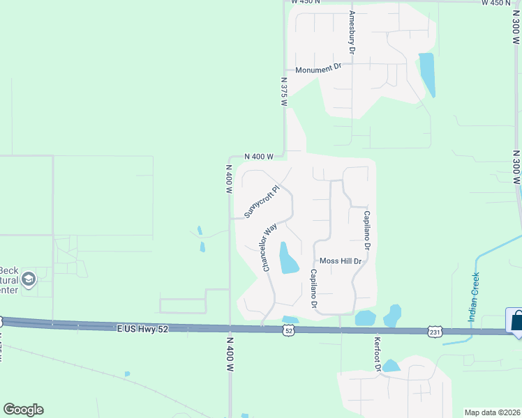 map of restaurants, bars, coffee shops, grocery stores, and more near 3917 Sunnycroft Place in West Lafayette