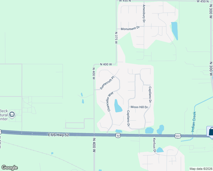 map of restaurants, bars, coffee shops, grocery stores, and more near 3917 Sunnycroft Place in West Lafayette