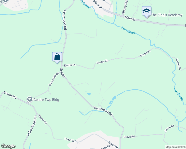 map of restaurants, bars, coffee shops, grocery stores, and more near 1415 Easter Street in Mohrsville