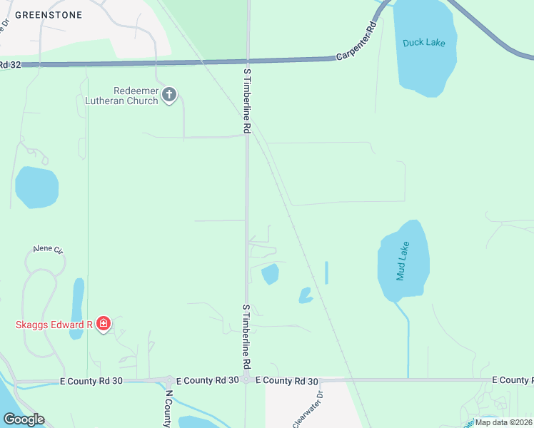 map of restaurants, bars, coffee shops, grocery stores, and more near 8124 South Timberline Road in Fort Collins