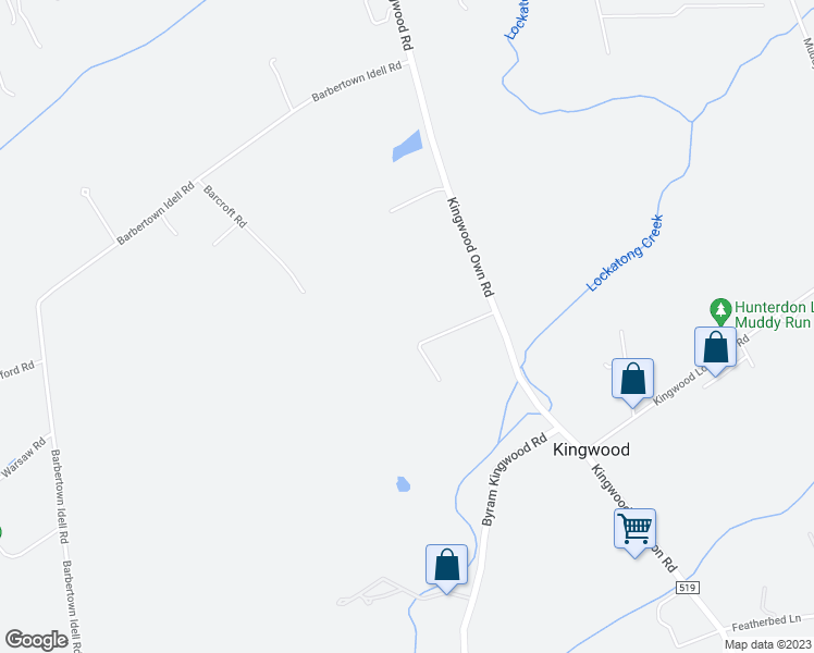 map of restaurants, bars, coffee shops, grocery stores, and more near 557 County Road 519 in Frenchtown