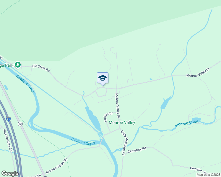 map of restaurants, bars, coffee shops, grocery stores, and more near 15 Old State Road in Jonestown