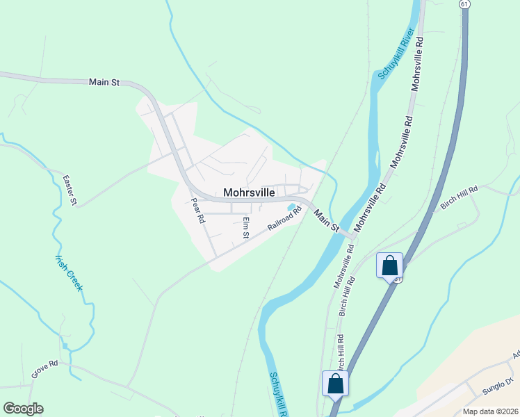 map of restaurants, bars, coffee shops, grocery stores, and more near 164 Railroad Road in Mohrsville