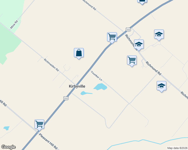 map of restaurants, bars, coffee shops, grocery stores, and more near 13914 Allentown Pike in Fleetwood