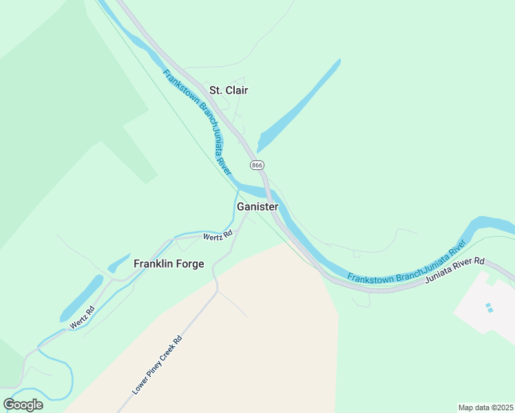map of restaurants, bars, coffee shops, grocery stores, and more near in Ganister
