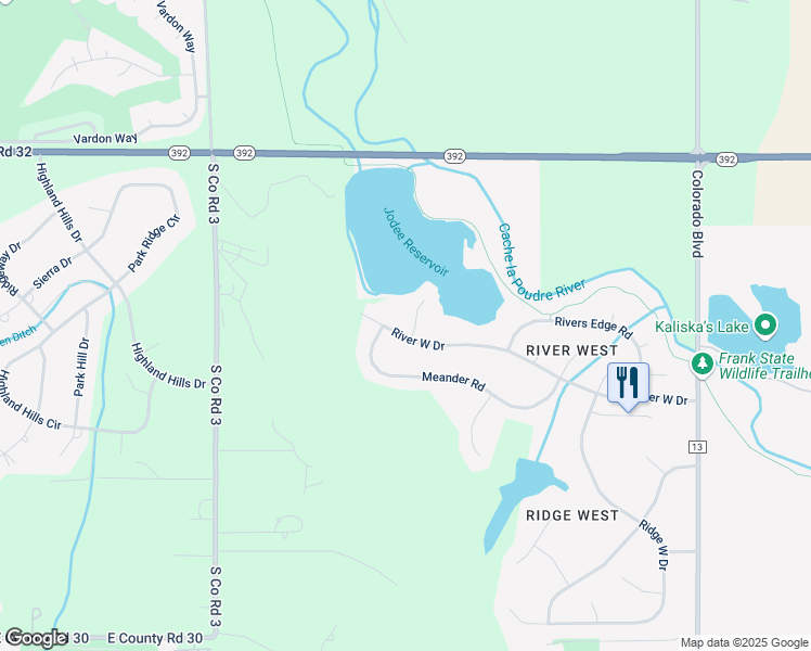 map of restaurants, bars, coffee shops, grocery stores, and more near 555 Lakeside Place in Windsor