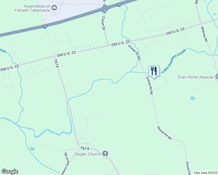 map of restaurants, bars, coffee shops, grocery stores, and more near 33 Gravel Pit Rd in Berks