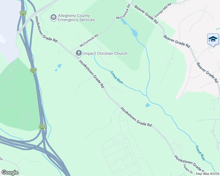 map of restaurants, bars, coffee shops, grocery stores, and more near 227 Noble Woods Drive in Coraopolis