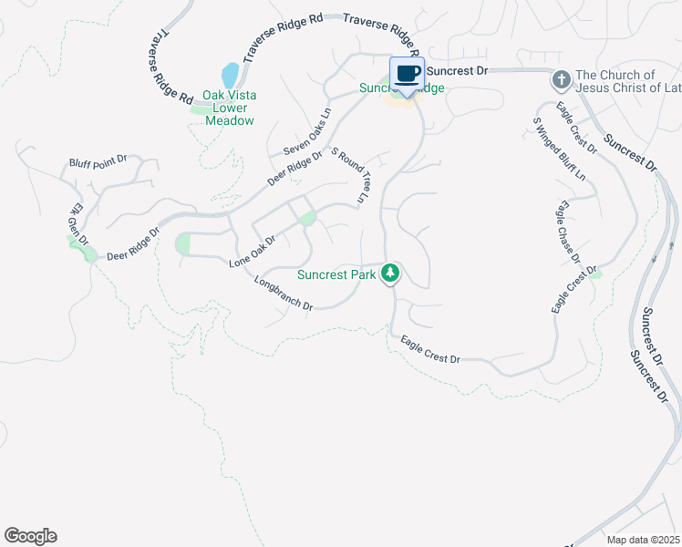 map of restaurants, bars, coffee shops, grocery stores, and more near 1912 Vista Ridge Court in Draper