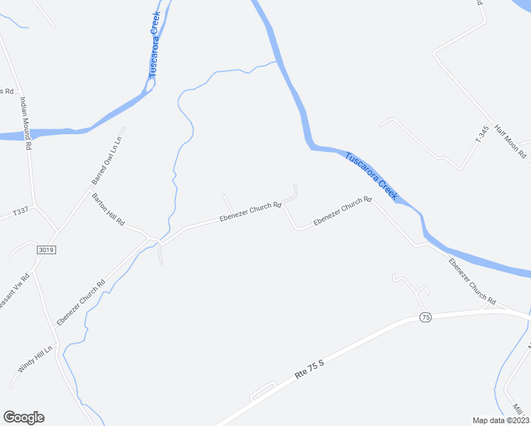 map of restaurants, bars, coffee shops, grocery stores, and more near 798 Ebenezer Church Road in Port Royal
