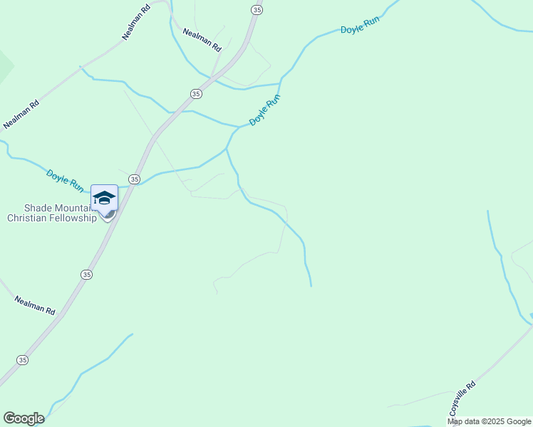 map of restaurants, bars, coffee shops, grocery stores, and more near 553 Scattered Acres Road in Mifflin