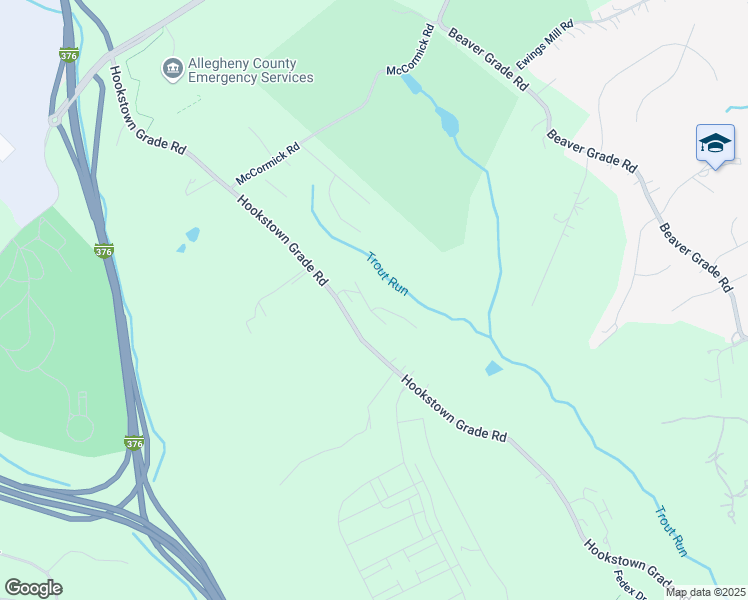 map of restaurants, bars, coffee shops, grocery stores, and more near 227 Noble Woods Drive in Coraopolis