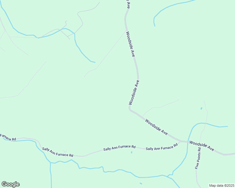 map of restaurants, bars, coffee shops, grocery stores, and more near 1086 Woodside Avenue in Mertztown