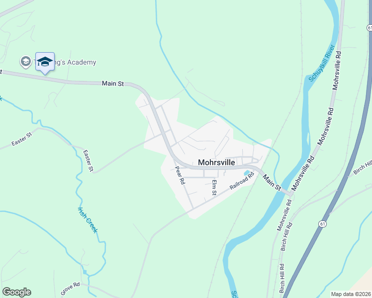 map of restaurants, bars, coffee shops, grocery stores, and more near 217 Adam Street in Mohrsville