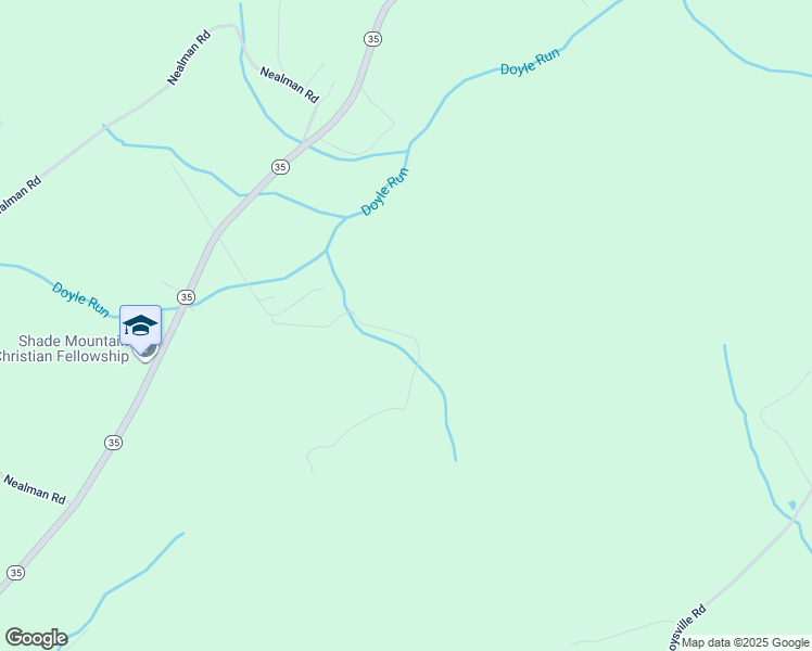 map of restaurants, bars, coffee shops, grocery stores, and more near 553 Scattered Acres Road in Mifflin
