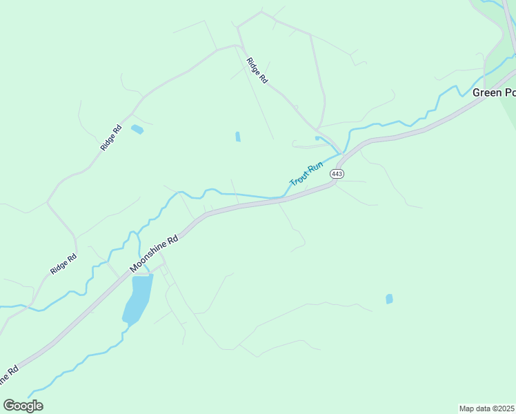 map of restaurants, bars, coffee shops, grocery stores, and more near 125 Moonshine Road in Jonestown