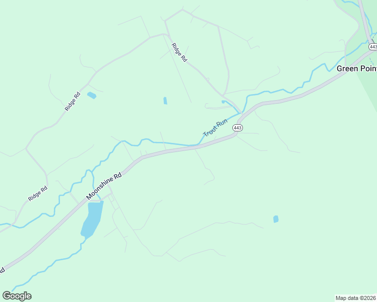 map of restaurants, bars, coffee shops, grocery stores, and more near 122 Moonshine Road in Jonestown