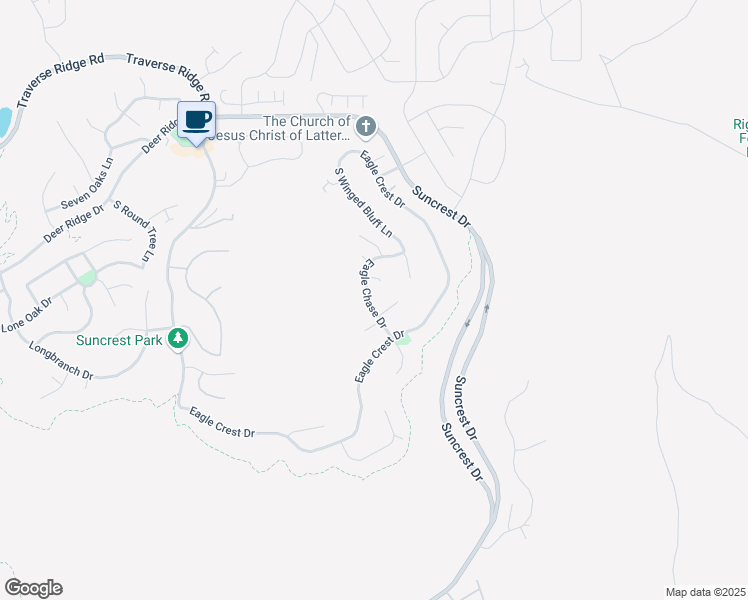 map of restaurants, bars, coffee shops, grocery stores, and more near 15183 Eagle Chase Drive in Draper