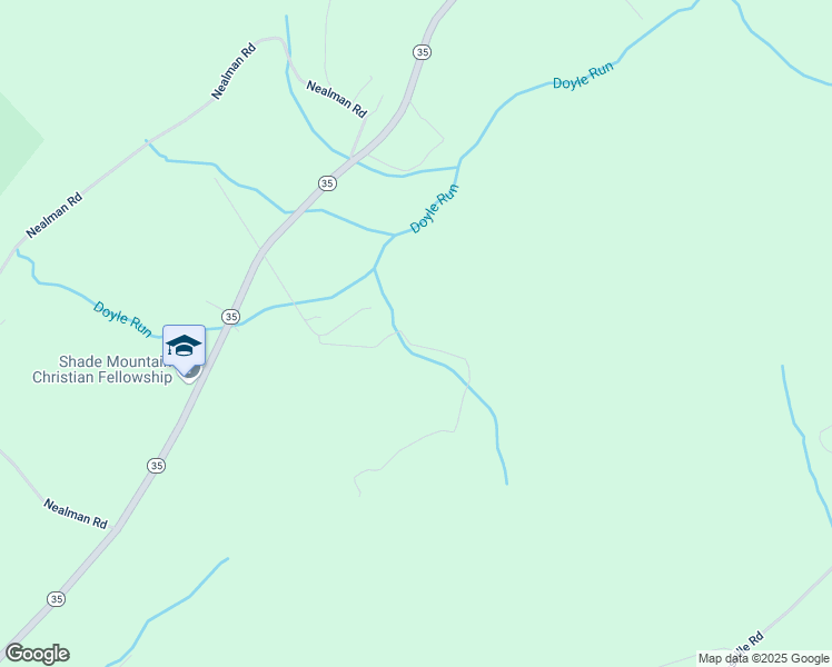 map of restaurants, bars, coffee shops, grocery stores, and more near 336 Scattered Acres Road in Mifflin