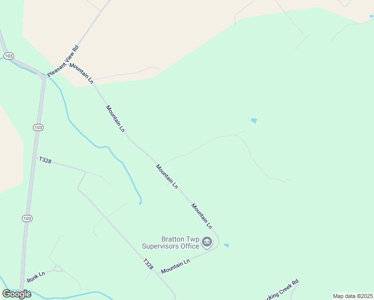 map of restaurants, bars, coffee shops, grocery stores, and more near 45 French's Lane in McVeytown