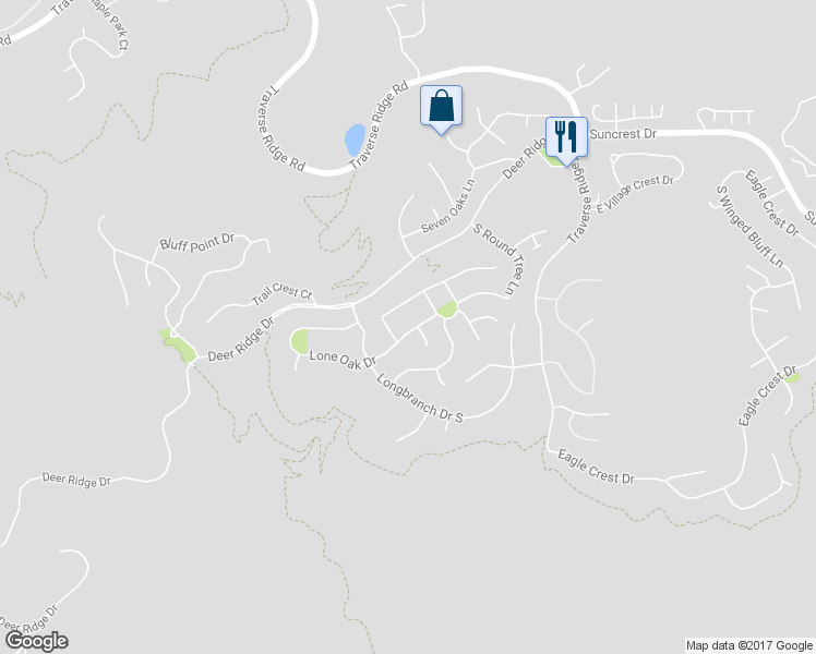 map of restaurants, bars, coffee shops, grocery stores, and more near 1785 Lone Oak Drive in Draper
