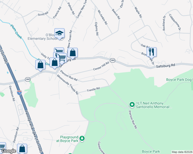 map of restaurants, bars, coffee shops, grocery stores, and more near 540 Thomas Street in Pittsburgh