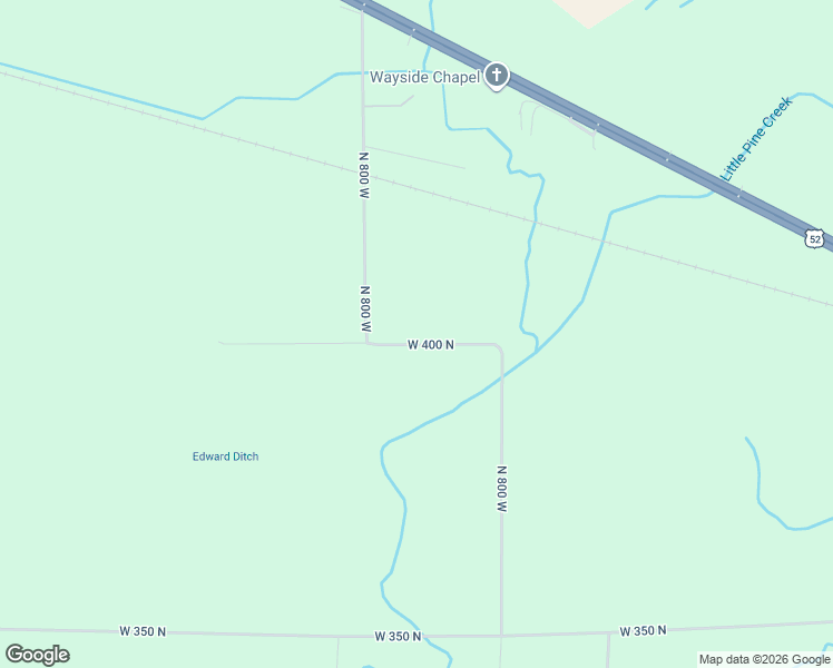 map of restaurants, bars, coffee shops, grocery stores, and more near 8134 West 400 North in West Lafayette