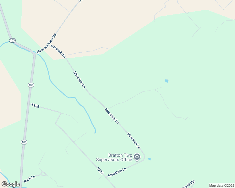 map of restaurants, bars, coffee shops, grocery stores, and more near 45 French's Lane in McVeytown