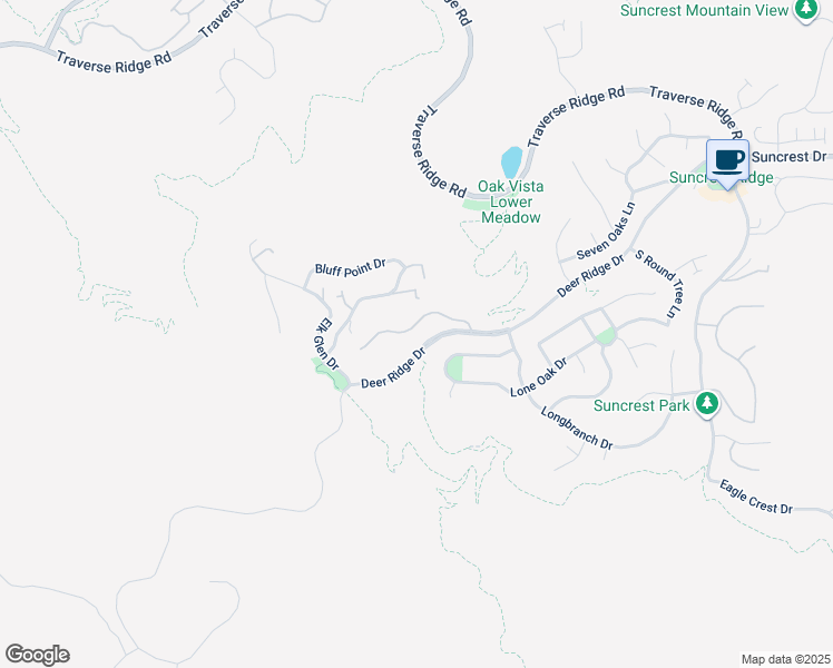 map of restaurants, bars, coffee shops, grocery stores, and more near 1536 Trail Crest Court in Draper