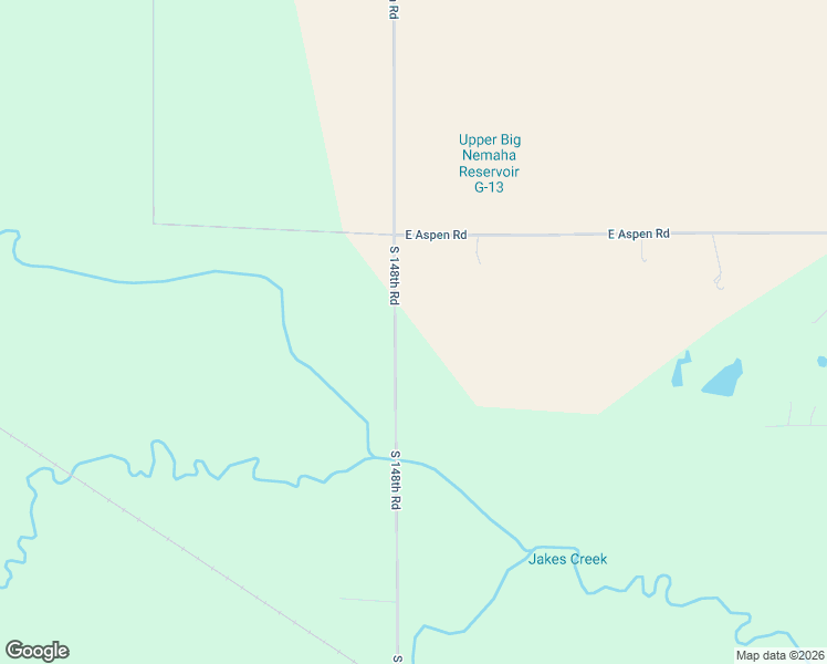 map of restaurants, bars, coffee shops, grocery stores, and more near South 148th Road in Adams