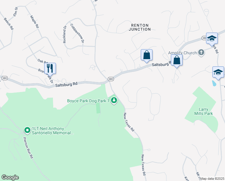 New Texas Road, Plum PA Walk Score