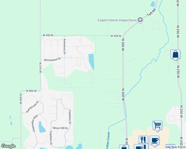 map of restaurants, bars, coffee shops, grocery stores, and more near 4100 Peterborough Road in West Lafayette