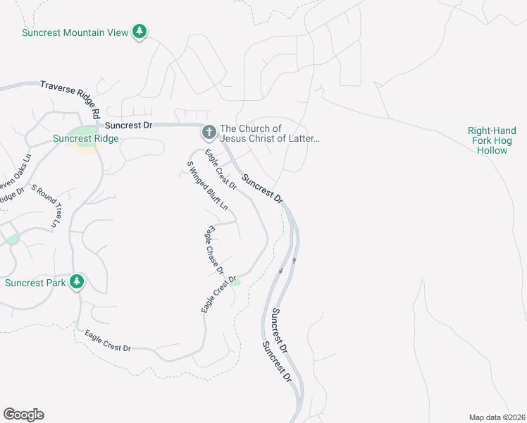 map of restaurants, bars, coffee shops, grocery stores, and more near 15092 Eagle Crest Drive in Draper