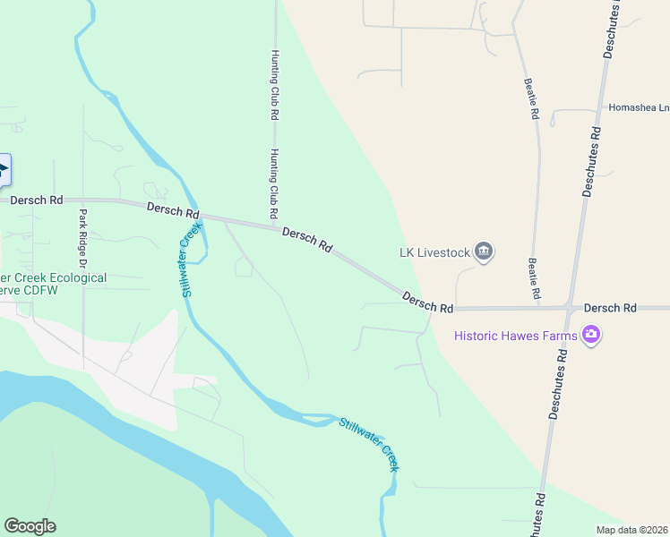 map of restaurants, bars, coffee shops, grocery stores, and more near 21577 Dersch Road in Anderson