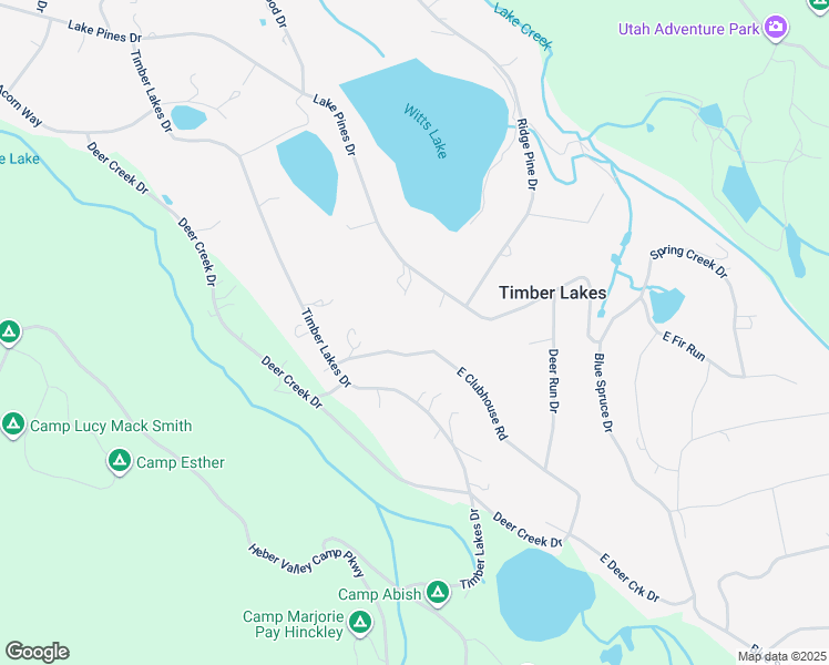 map of restaurants, bars, coffee shops, grocery stores, and more near 9881 East Clubhouse Road in Heber City