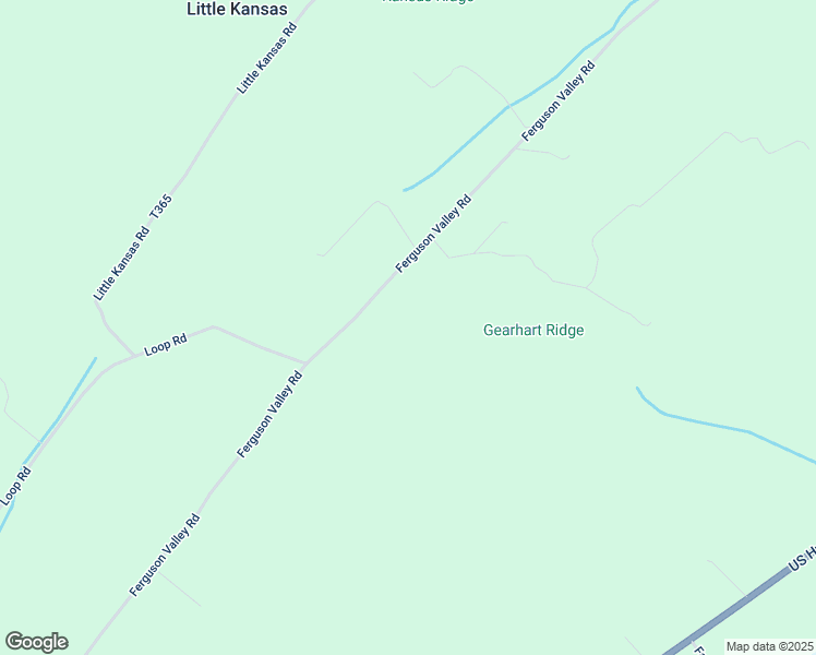 map of restaurants, bars, coffee shops, grocery stores, and more near 4655 Ferguson Valley Road in McVeytown