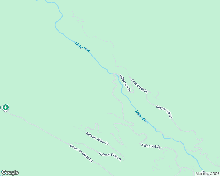 map of restaurants, bars, coffee shops, grocery stores, and more near 1741 Miller Fork Road in Glen Haven