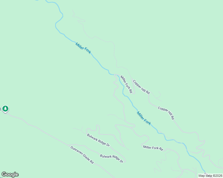 map of restaurants, bars, coffee shops, grocery stores, and more near 1741 Miller Fork Road in Glen Haven