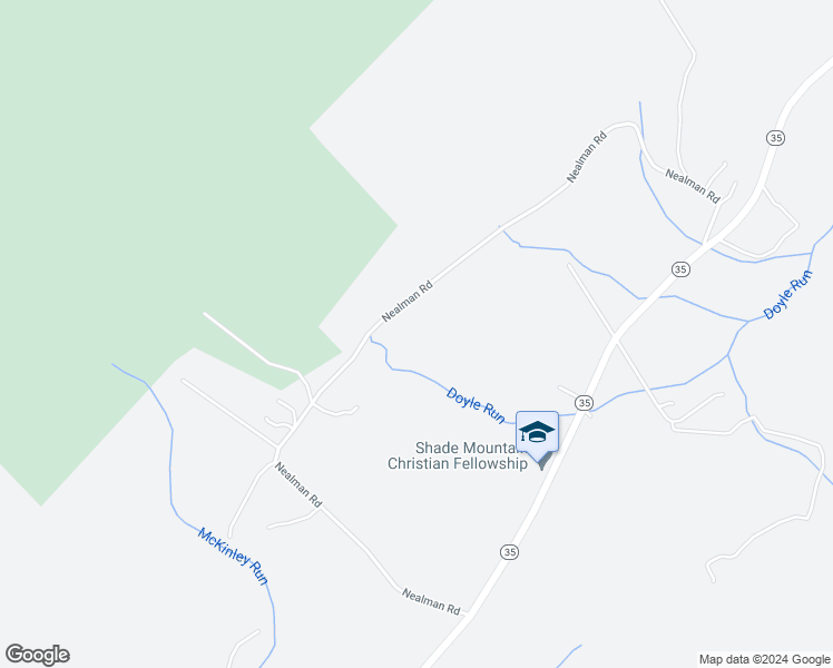 map of restaurants, bars, coffee shops, grocery stores, and more near 918 Nealman Road in Mifflin