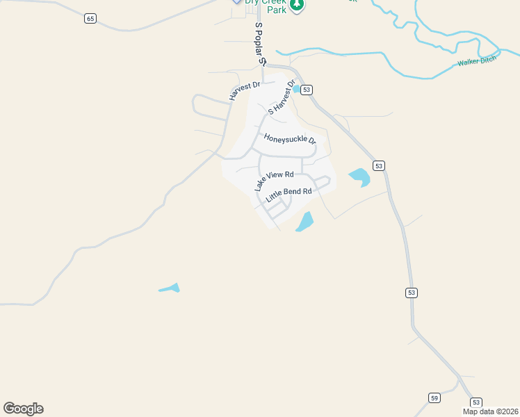 map of restaurants, bars, coffee shops, grocery stores, and more near 371 Lake View Road in Hayden