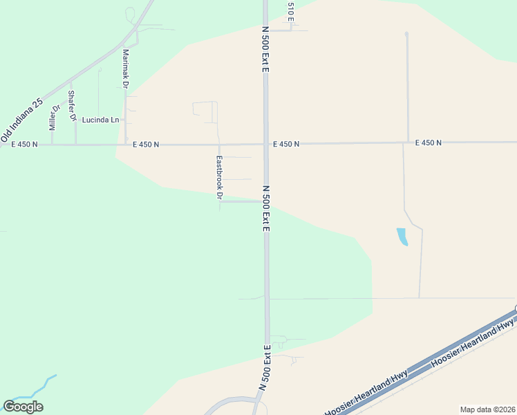 map of restaurants, bars, coffee shops, grocery stores, and more near 4921 Eastbrook Drive in Lafayette