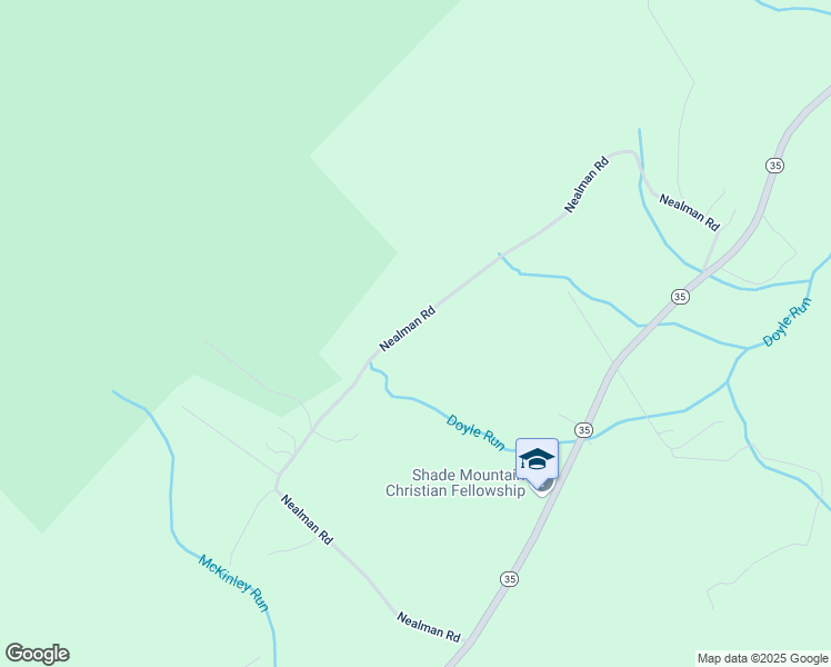 map of restaurants, bars, coffee shops, grocery stores, and more near 948 Nealman Road in Mifflin