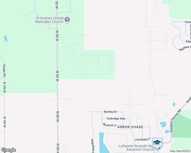 map of restaurants, bars, coffee shops, grocery stores, and more near 4011 North 50 West in West Lafayette