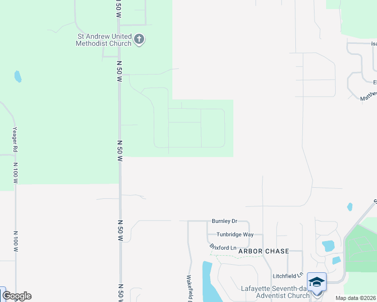 map of restaurants, bars, coffee shops, grocery stores, and more near 4011 North 50 West in West Lafayette